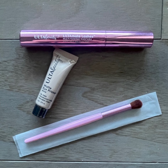NWT [Set of 4] Ulta Beauty Eye Makeup Bundle: Palette, Primer, Brush, Mascara - Picture 4 of 4